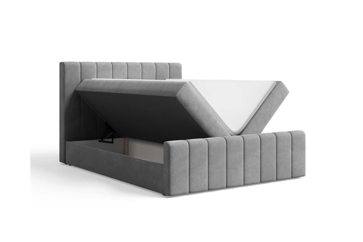 Boxspringbett 01 BIS - Beige Boxbett 180x200