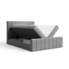 Boxspringbett 01 BIS - Beige Boxbett 180x200