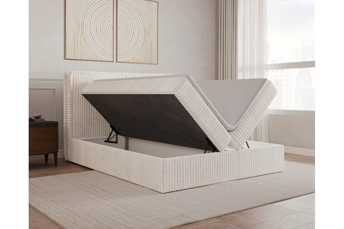 Boxbett 04 - 140x200 - Creme (Ambience 02)
