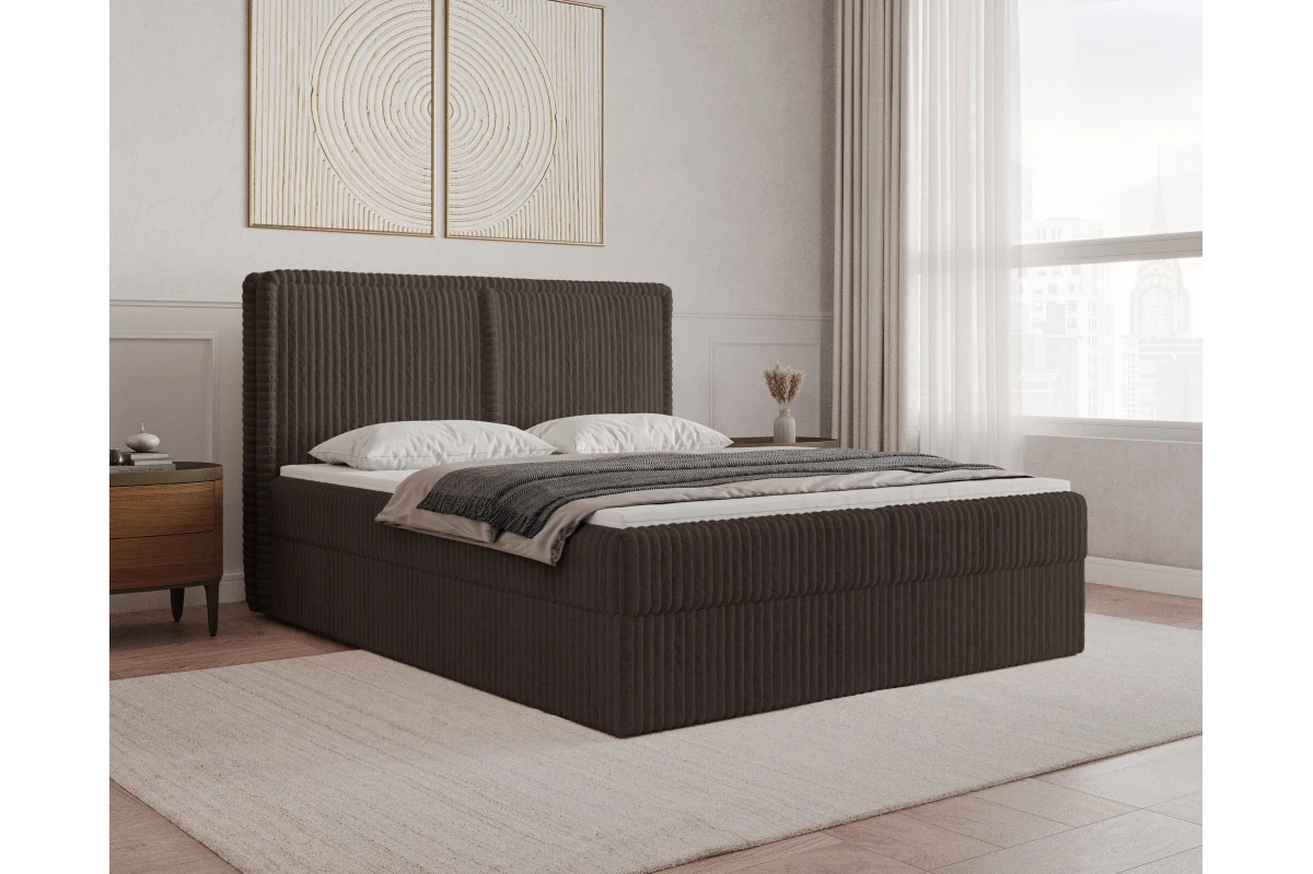 Boxbett 04 - 160x200 - Braun (Ambience 06)
