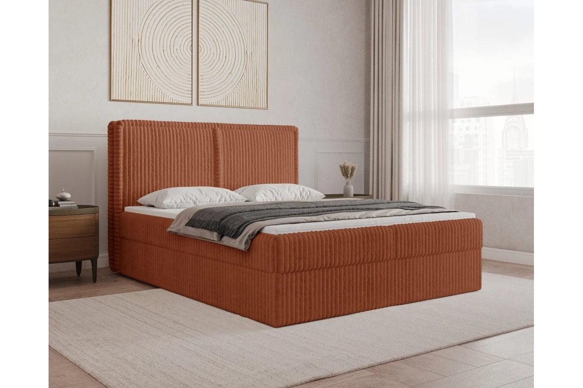 Boxbett 04 - 180x200 - Terracotta (Ambience 09)