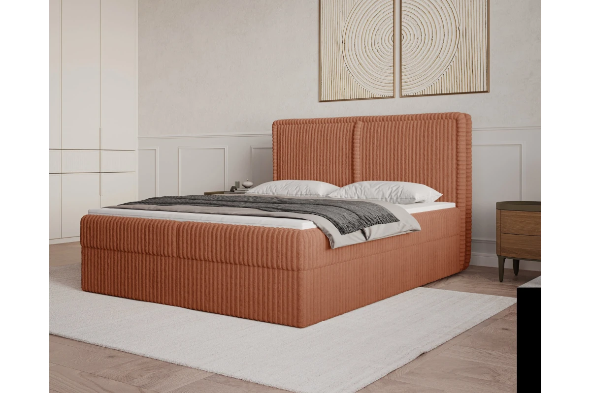 Boxbett 04 - 180x200 - Terracotta (Ambience 09)