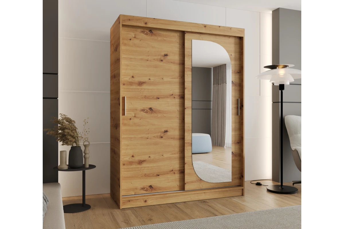 Schwebetürenschrank CYLIO 180 cm - Kaschmir