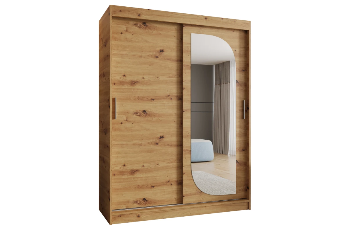 Schwebetürenschrank CYLIO 180 cm - Kaschmir