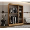 Schwebetürenschrank CYLIO 180 cm - Kaschmir