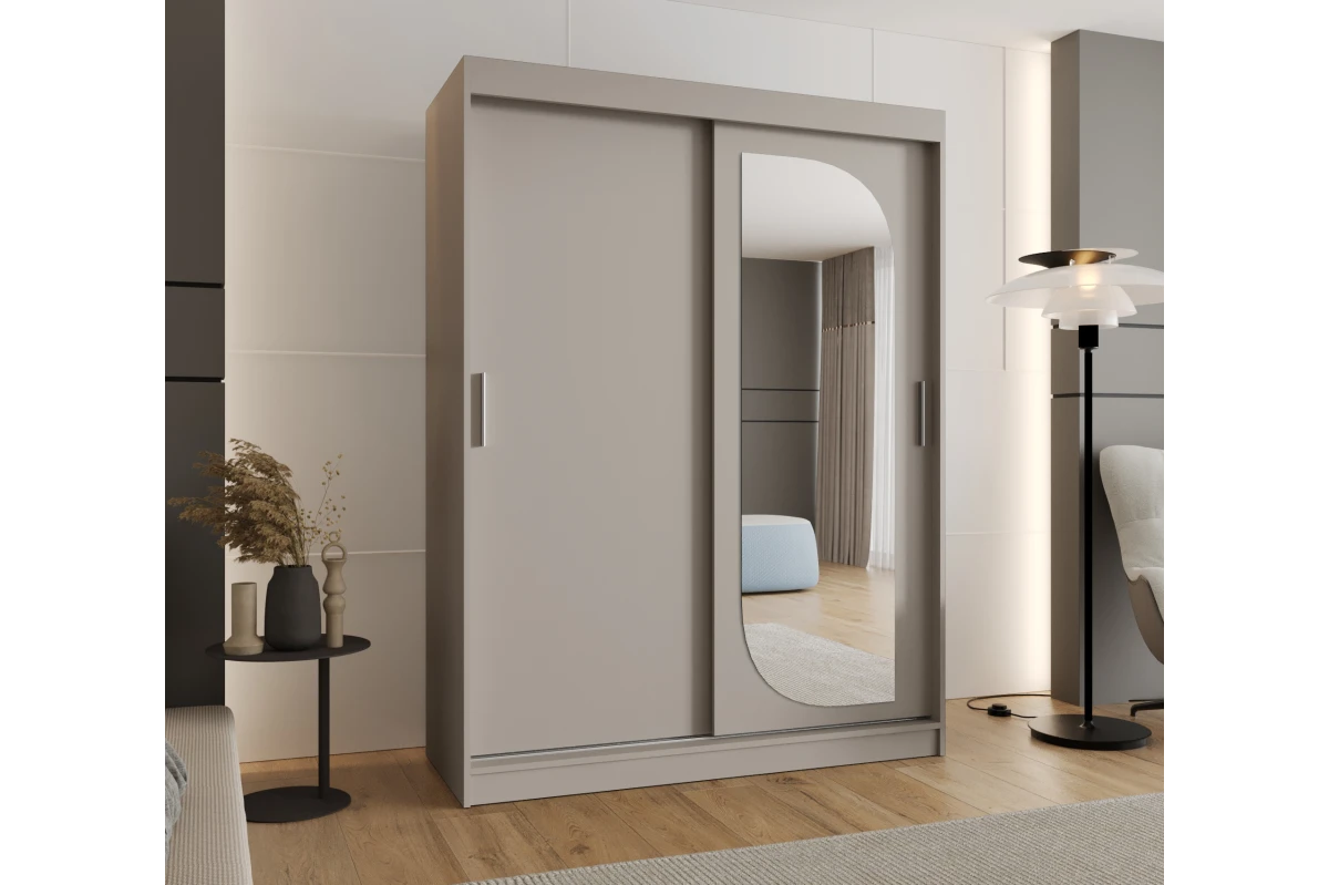 Schwebetürenschrank CYLIO 150 cm - Kaschmir