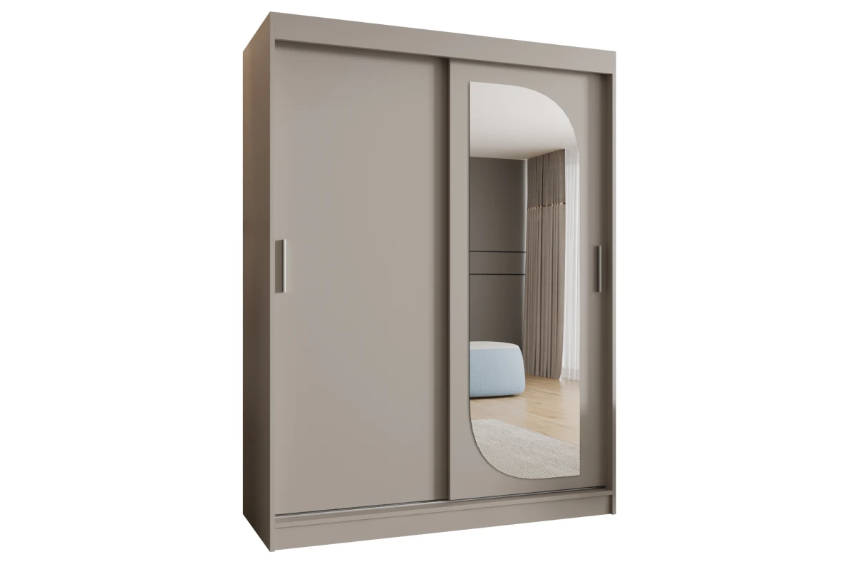 Schwebetürenschrank CYLIO 150 cm - Kaschmir