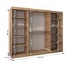 Schwebetürenschrank CYLIO 250 cm - Artisan Eiche