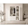 KLEIDERSCHRANK 4D2S LOSKO - Kaschmir