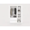 KLEIDERSCHRANK 4D2S LOSKO - Kaschmir