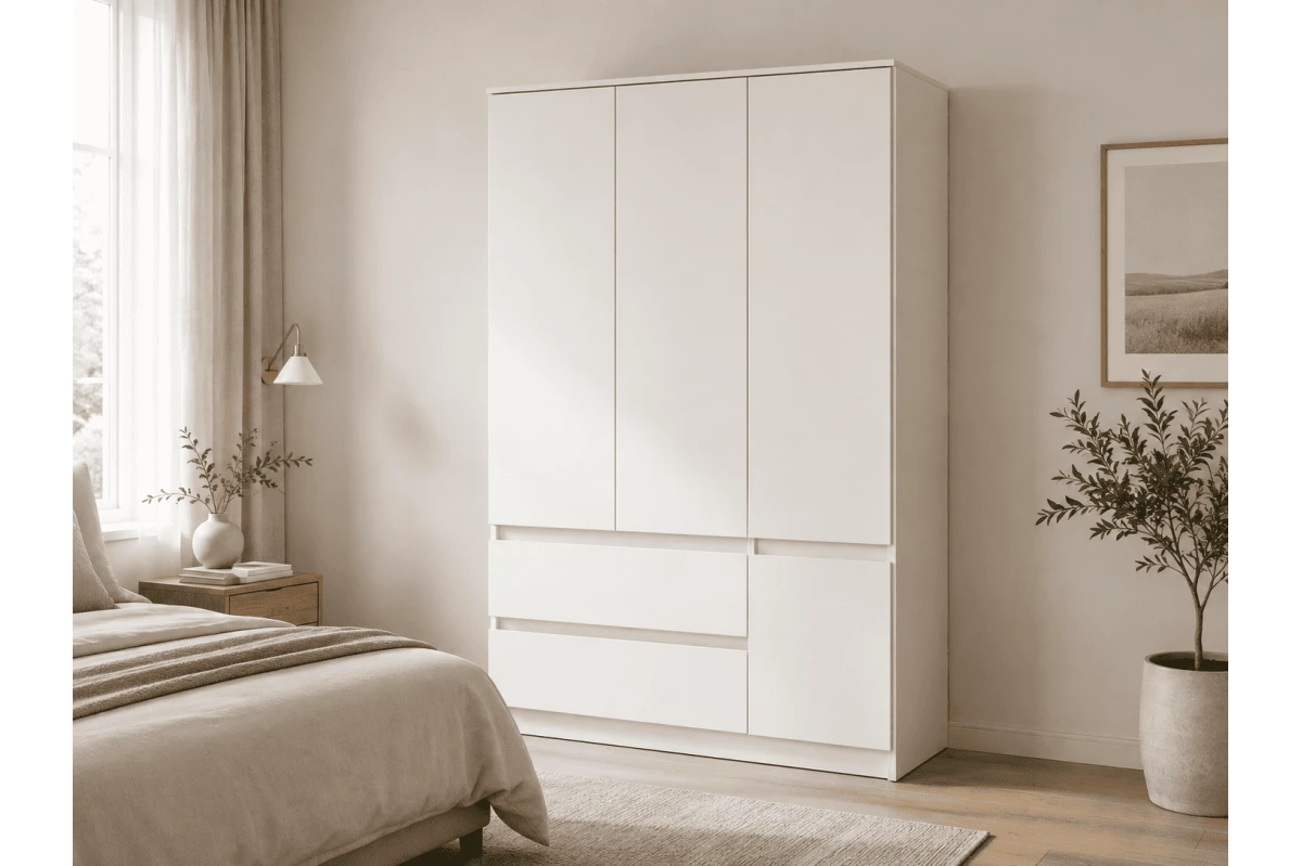 KLEIDERSCHRANK 4D2S LOSKO - Kaschmir