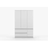 KLEIDERSCHRANK 4D2S LOSKO - Kaschmir