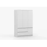 KLEIDERSCHRANK 4D2S LOSKO - Kaschmir