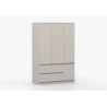 KLEIDERSCHRANK 4D2S LOSKO - Kaschmir