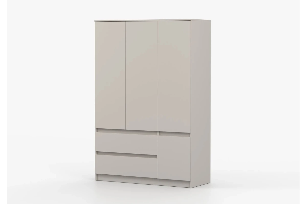 KLEIDERSCHRANK 4D2S LOSKO - Kaschmir