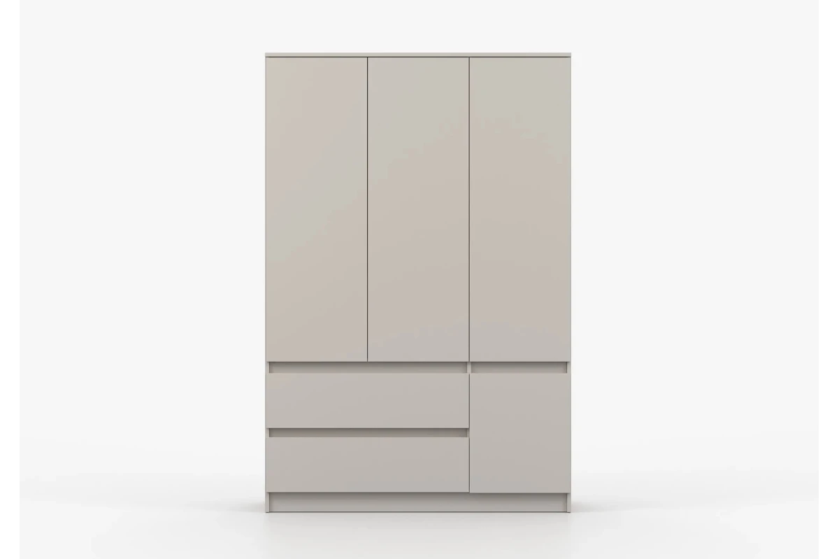 KLEIDERSCHRANK 4D2S LOSKO - Kaschmir