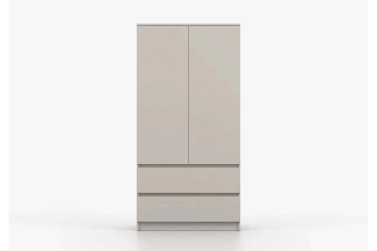 KLEIDERSCHRANK 2D2S LOSKO - Weiß