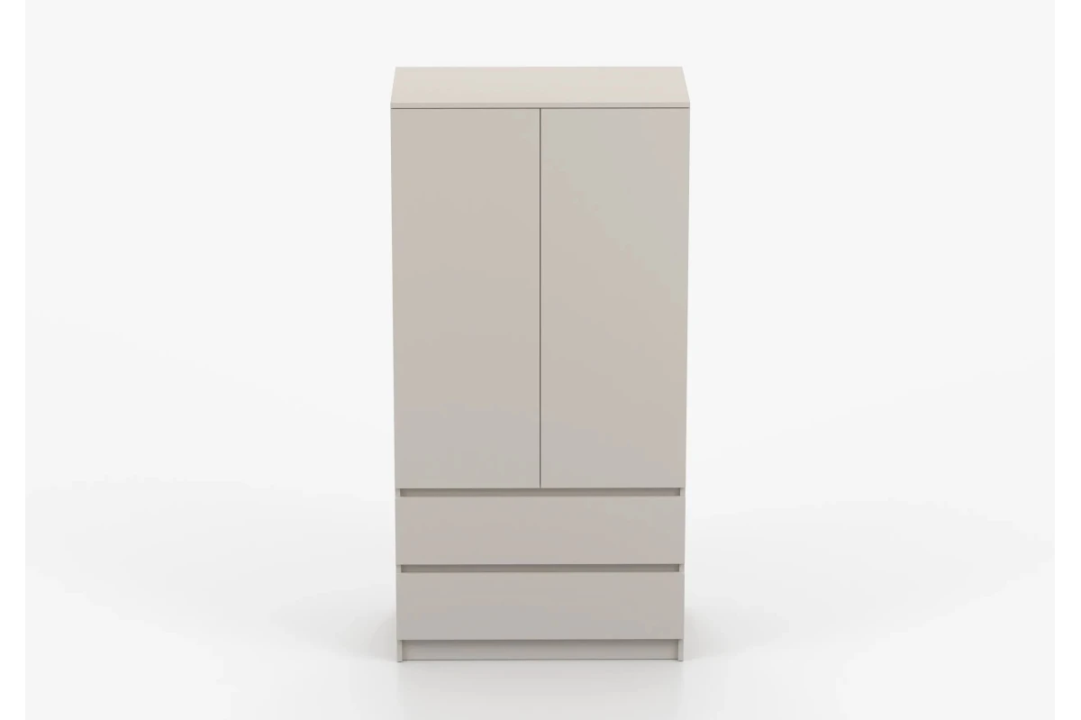 KLEIDERSCHRANK 2D2S LOSKO - Weiß