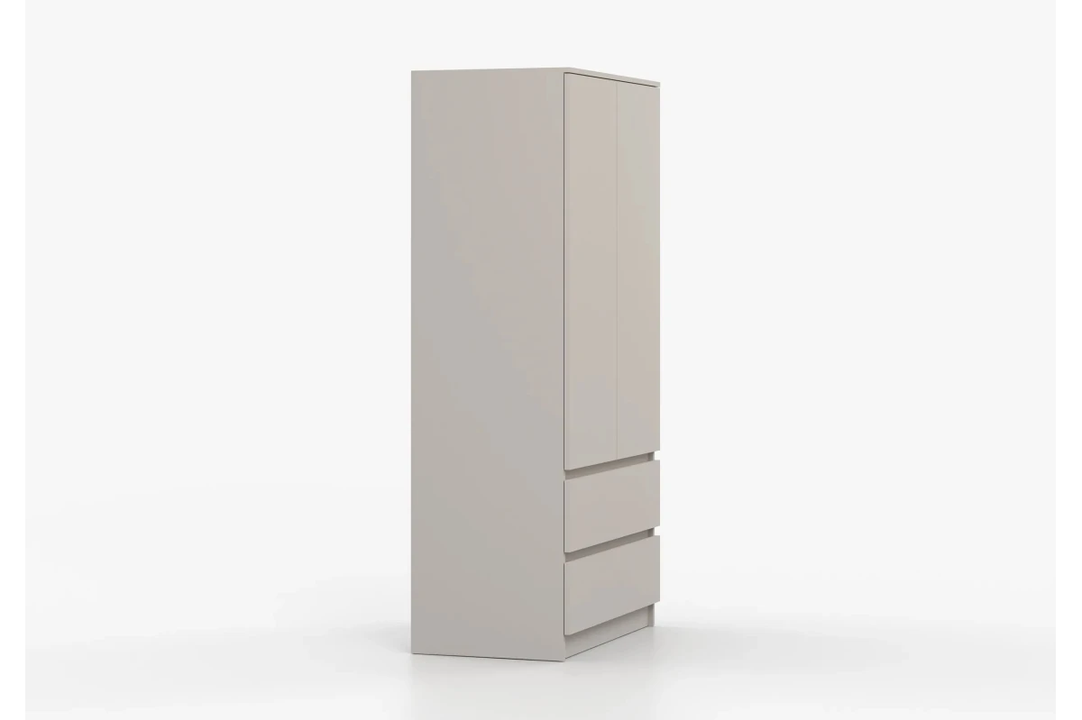 KLEIDERSCHRANK 2D2S LOSKO - Weiß