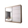 Kleiderschrank Schwebetürenschrank K006 mit Spiegel - 203 mit Spiegel