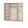 Kleiderschrank Schwebetürenschrank CORSE 1 mit Spiegel - 255