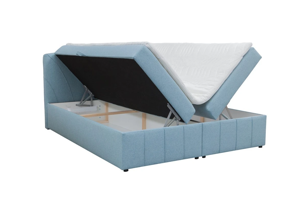 Boxspringbett Caro rosa 140
