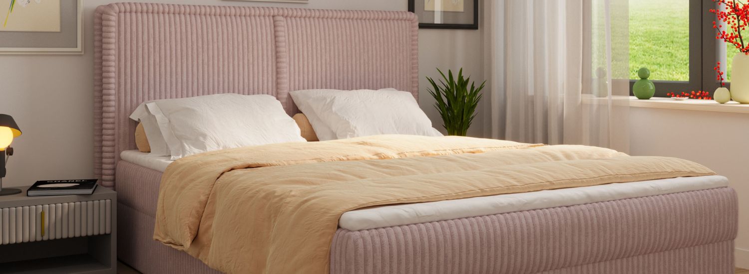 Boxspringbett 140x200 mit Bettkasten