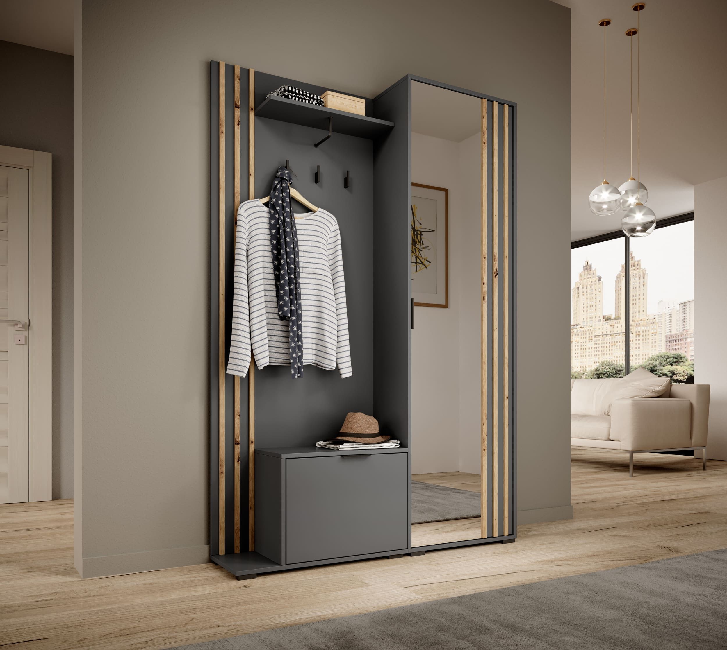 Garderobenschrank