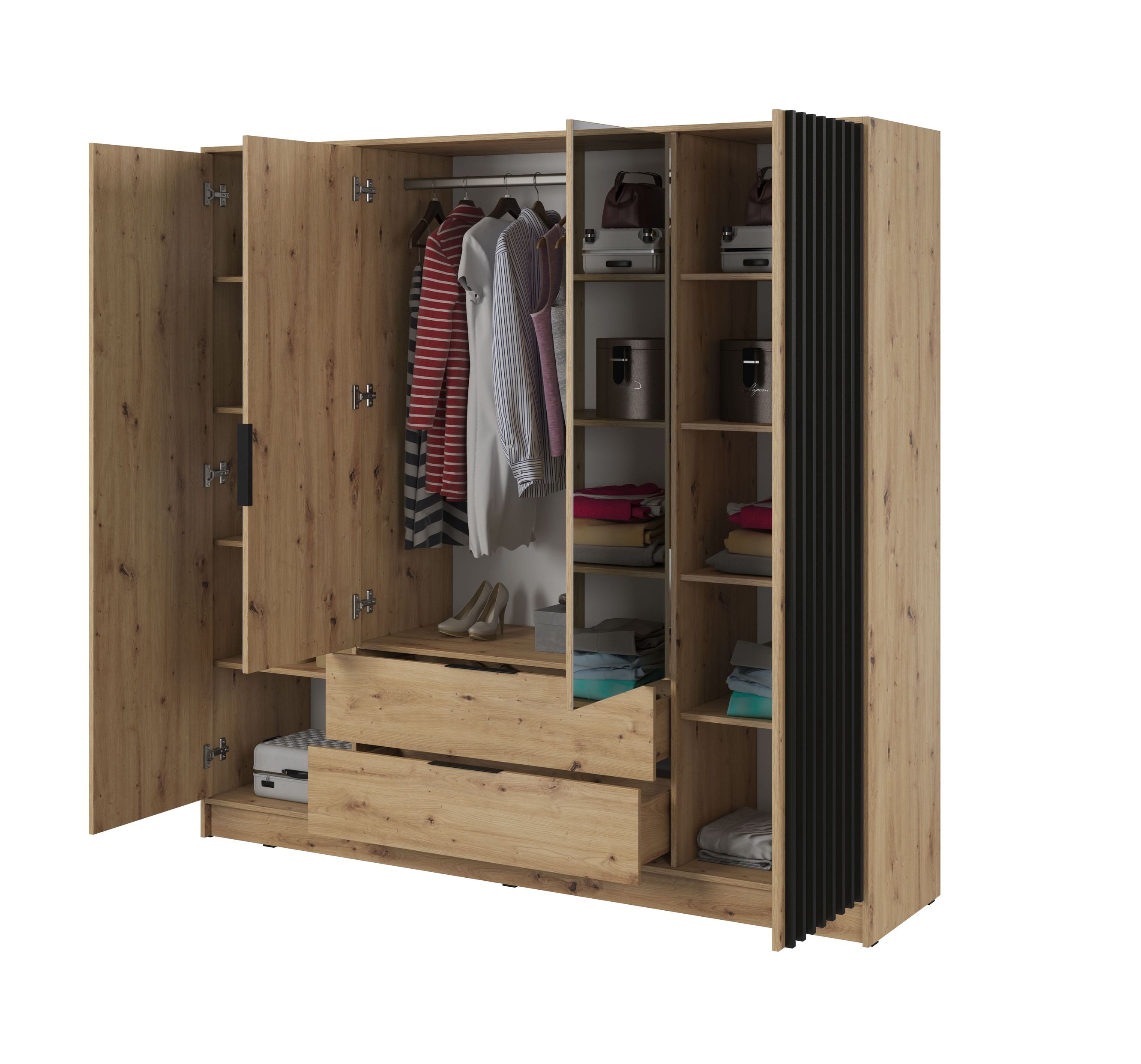 Kleiderschrank Ohne Spiegel